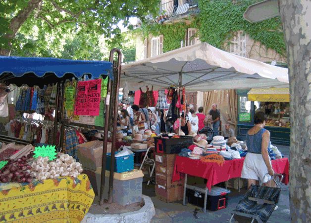 les arcs market view of les arcs market place
