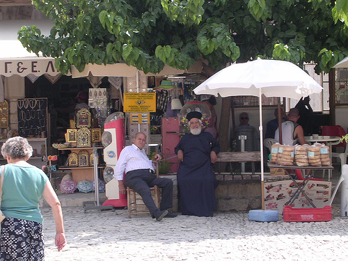 village square old village square complete with old villages cyprus