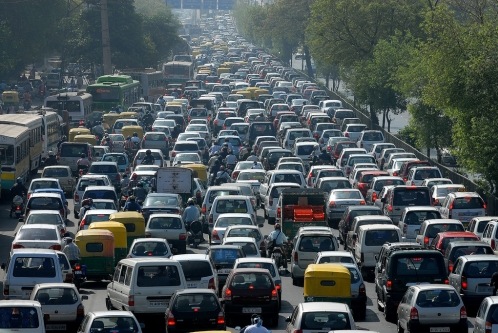 traffic jam