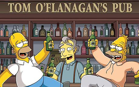 Irish Pub Simpsons